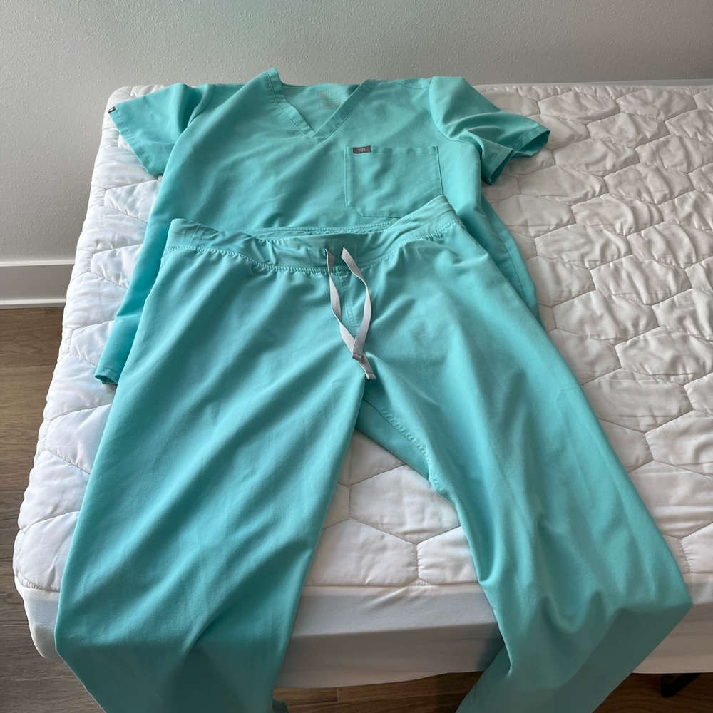 Figs Aqua Scrub Set